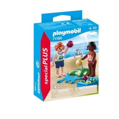 Enfants et ballons d'eau Playmobil Special Plus 7166