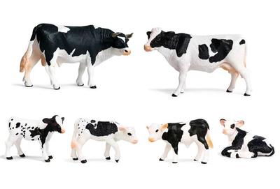 Figurine Vaches - Noires_La Grande Récrée_1