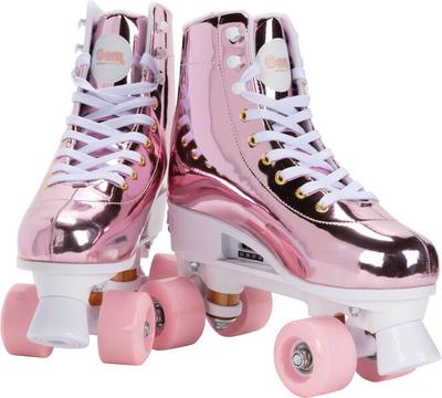 Gem Skates Quad Roller - Holo Rose L 39-42_La Grande Récrée_1