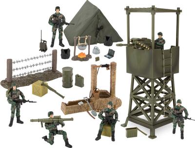 Coffret militaire avec tour_La Grande Récrée_1