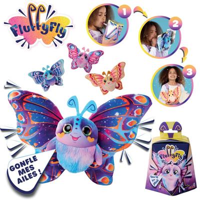 Peluche papillon Fluffyfly_La Grande Récrée_1
