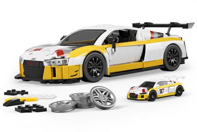 Audi R8 LMS Hot Wheels à construire - Mattel Brick Shop_La Grande Récrée_1