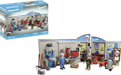 Vespa Garage - Style rétro - années 60 Playmobil 71620_La Grande Récrée_1