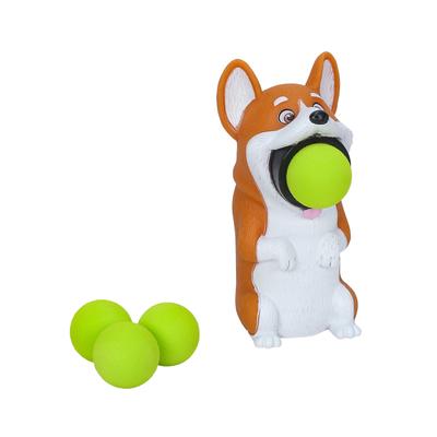 Corgi lanceur de balles