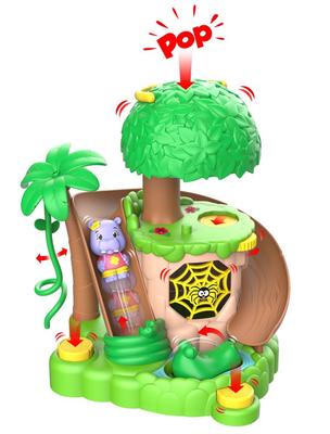Ile de la jungle avec 1 personnage Klorofil_La Grande Récrée_1