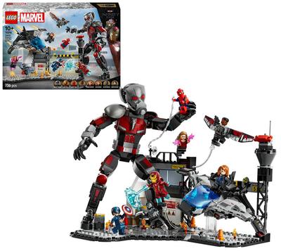 Le combat de Captain America : Civil War LEGO Marvel Super Heroes 76314_La Grande Récrée_1