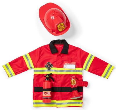 Déguisement Pompier + Accessoires Taille 3-6 Ans_La Grande Récrée_1
