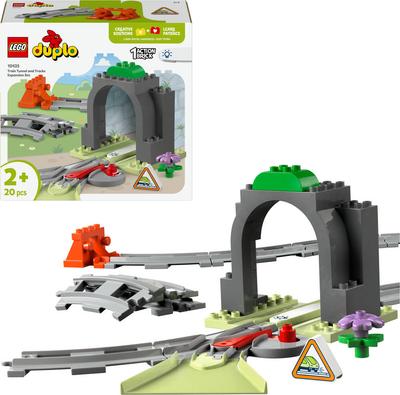 Set d'extension : Les rails et le tunnel du train LEGO DUPLO Ma ville 10425_La Grande Récrée_1
