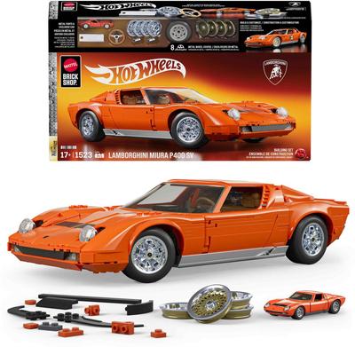 Lamborghini Miura P400 SV Hot Wheels à construire - Mattel Brick Shop_La Grande Récrée_1