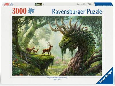 Puzzle 3000 pièces Le réveil du dragon_La Grande Récrée_1