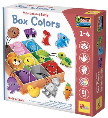Boite Apprentissage Tri Couleurs Montessori Baby_La Grande Récrée_1