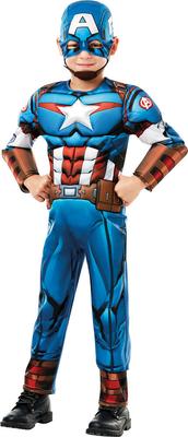 Déguisement Captain America - Taille S 3-4 ans_La Grande Récrée_1