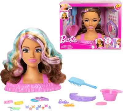 Tête à coiffer Barbie brune_La Grande Récrée_1
