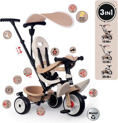 Tricycle baby balade beige_La Grande Récrée_1