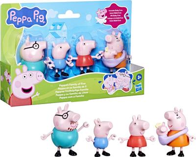 Peppa Pig Coffret famille 5 figurines_La Grande Récrée_1