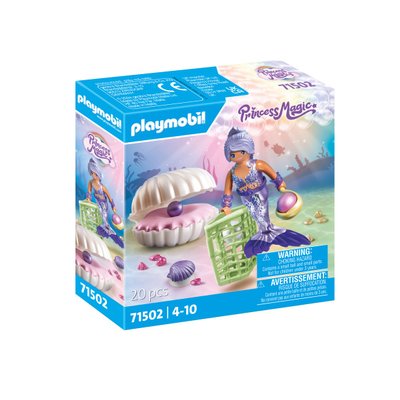 Sirène avec coquillage et perle Playmobil Princess Magic 71502