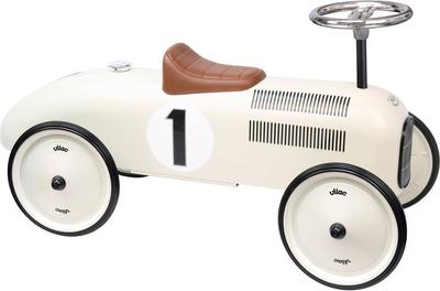 Porteur Voiture en métal : Blanc_La Grande Récrée_1
