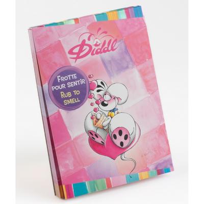 Bloc parfumé A6 Petit format Diddl cœur