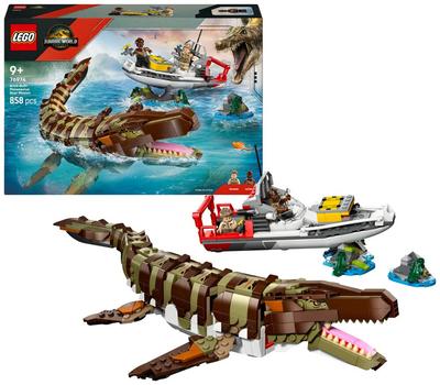 Le Bateau en Mission et le Mosasaure en Briques, LEGO® Jurassic World 76974_La Grande Récrée_1