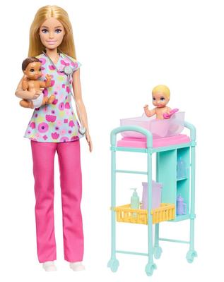 Coffret Barbie Métiers Pédiatre_La Grande Récrée_1