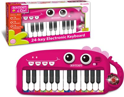 Clavier Dino Bontempi 24 Touches Avec Effets Lumineux_La Grande Récrée_1