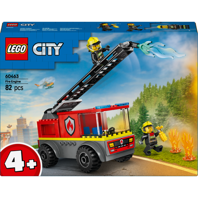 Camion de pompiers avec échelle LEGO City 60463