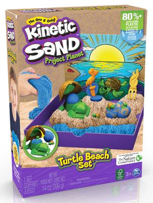 Coffret Kinetic Sand Plage Aux Tortues 396gr_La Grande Récrée_1