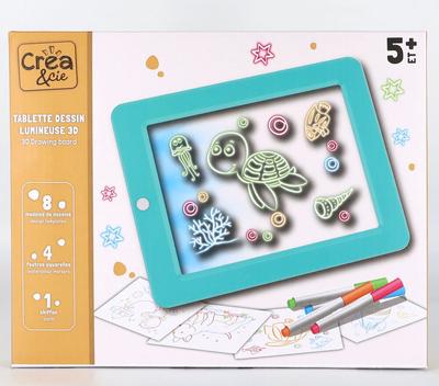Tablette de dessin lumineuse 3D_La Grande Récrée_1