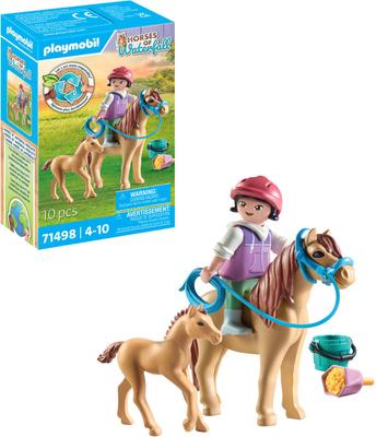 Enfant avec poneys Playmobil Horses of Waterfall 71498_La Grande Récrée_1