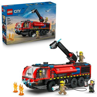 Le camion de pompiers de l'aéroport LEGO City 60499