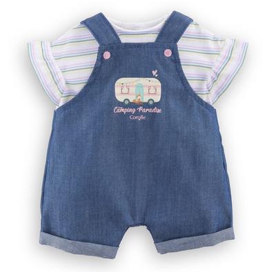 Combishort et T-shirt Petit explorateur pour poupon 36cm_La Grande Récrée_1