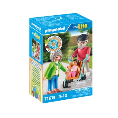 Grands-parents avec bébé Playmobil My life 71613
