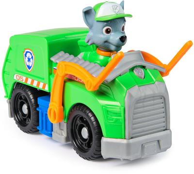 Véhicule 15 cm et figurine La Pat Patrouille : Camion de recyclage Rocky_La Grande Récrée_1