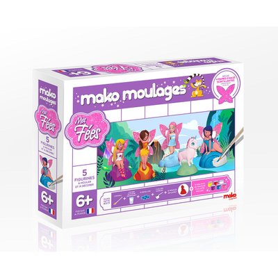 Coffret Créatif - 5 Moules Mako Moulages Mes