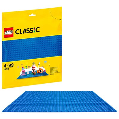 La plaque de base bleue LEGO Classic 10714