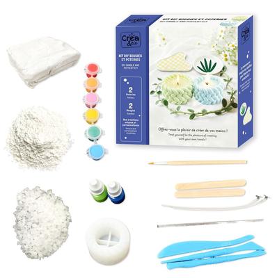 Kit DIY Bougies et Poteries_La Grande Récrée_1