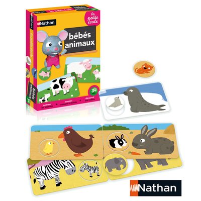 Puzzle bébés animaux
