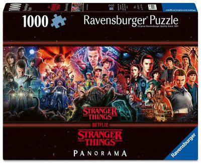 Puzzle 1000 pièces Panorama - Stranger Things_La Grande Récrée_1