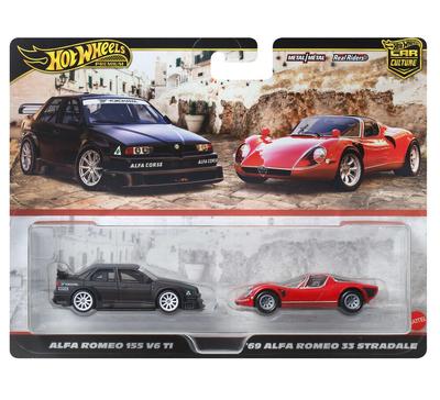 Coffret Hot Wheels Premium Car Culture 2 véhicules Alfa Romeo_La Grande Récrée_1