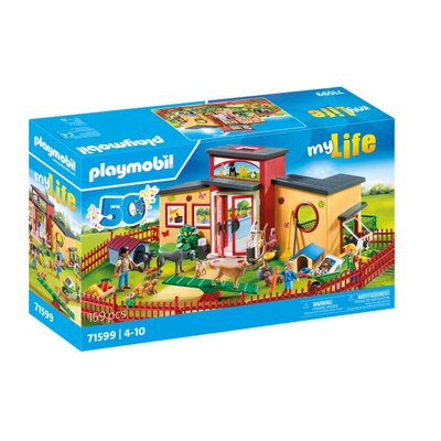 Pension des animaux Playmobil My Life 71599 - Anniversaire 50 ans