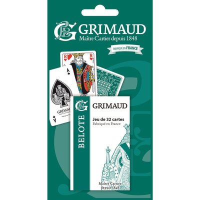 Grimaud Origine Belote 32 cartes