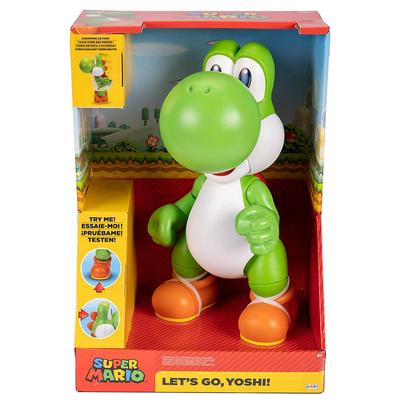 Let's Go Yoshi figurine 30cm électronique - Super Mario