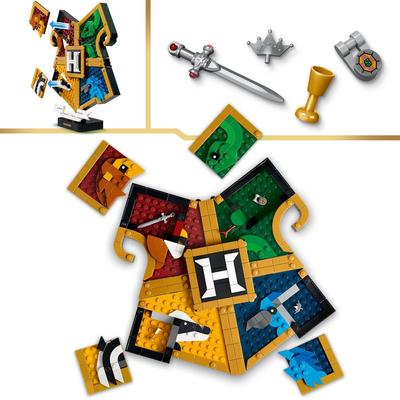 Le blason des maisons de Poudlard LEGO Harry Potter TM 76462_La Grande Récrée_1