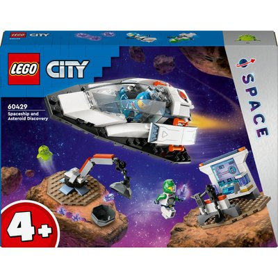 Le vaisseau et la découverte de l'astéroïde Lego City 60429