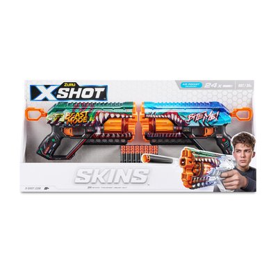 X Shot - Coffret de 2 blasters Skins Griefer