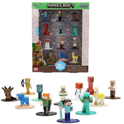 12 Figurines Minecraft 4 cm Nano Metalfigs Jada_La Grande Récrée_1