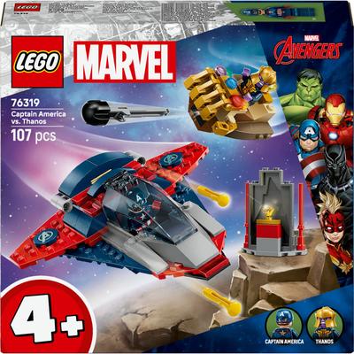 Captain America contre Thanos Lego® Marvel Super Heroes™ 76319