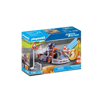 Pilote de Kart Playmobil Sport et Action 71187