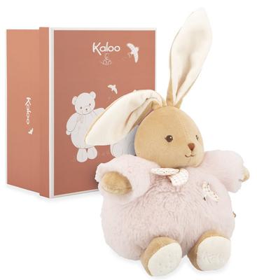Patapouf doudou lapin rose 17 cm_La Grande Récrée_1