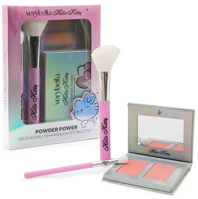 Coffret poudre hghlighter blush et pinceau Very Bella Hello Kitty_La Grande Récrée_1